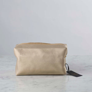 Make-up bag, liten - gull